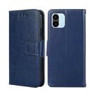 For Xiaomi Redmi A1 Crystal Texture Leather Phone Case(Royal Blue) - 1