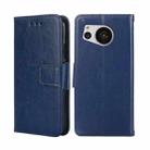 For Sharp Aquos Sense7 Crystal Texture Leather Phone Case(Royal Blue) - 1