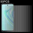 For Infinix Hot 20 Play 50pcs 0.26mm 9H 2.5D Tempered Glass Film - 1