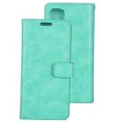 For Galaxy S20 GOOSPERY Mansoor Series Crazy Horse Texture Horizontal Flip Leather Case With Bracket & Card Slot & Wallet(Mint Green) - 1