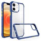 For iPhone 12 Water Cube High Transparent Space Phone Case(Sapphire) - 1