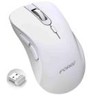 FOREV FV-G200 Wireless Ergonomic Vertical Side Button Mouse(White) - 1