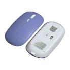 1600dpi Bluetooth 2.4G Wireless Dual Mode Mouse(Purple) - 1