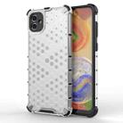 For Samsung Galaxy A04 4G Shockproof Honeycomb PC + TPU Phone Case(White) - 1