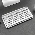 FOREV FFVWI9 Portable 2.4G Wireless Keyboard(White) - 1