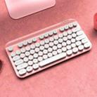 FOREV FFVWI9 Portable 2.4G Wireless Keyboard(Pink) - 1
