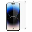 For iPhone 14 Pro Max HD Big Curved Armor Tempered Glass Film - 1