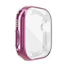 For Apple Watch 8 / 7 45mm All-inclusive Plating TPU Shockproof Case(Pink) - 1