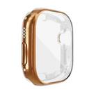 For Apple Watch 8 / 7 45mm All-inclusive Plating TPU Shockproof Case(Rose Gold) - 1