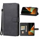 For Ulefone Armor 17 Pro Leather Phone Case(Black) - 1