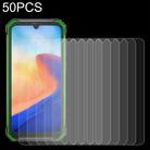 For Blackview BV7200 50pcs 0.26mm 9H 2.5D Tempered Glass Film - 1