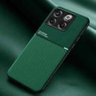 For OnePlus Ace / 10T Classic Tilt Magnetic Phone Case(Green) - 1