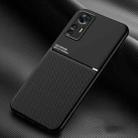 For Xiaomi 12T / Redmi K50 Ultra Classic Tilt Magnetic Phone Case(Black) - 1