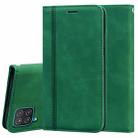 For Samsung Galaxy M53 Frosted Business Magnetic Horizontal Flip PU Phone Case(Green) - 1