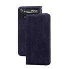 For Xiaomi Poco X4 Pro 5G Frosted Business Magnetic Horizontal Flip PU Phone Case(Black) - 1
