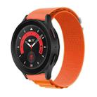 For Amazfit GTS4 Mini / Coros Pace 2 20mm Universal Nylon Loop Watch Band(Orange) - 1