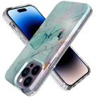 For iPhone 14 Pro Max Marble Pattern IMD Phone Case(P-GWL10017) - 1
