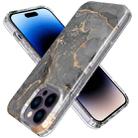 For iPhone 14 Pro Max Marble Pattern IMD Phone Case(P-GWL10036) - 1