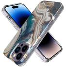 For iPhone 14 Pro Max Marble Pattern IMD Phone Case(P-GWL10087) - 1