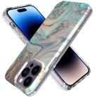 For iPhone 14 Pro Max Marble Pattern IMD Phone Case(P-GWL10104) - 1