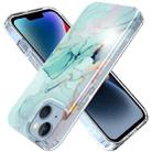 For iPhone 14 Plus Marble Pattern IMD Phone Case(P-GWL10017) - 1