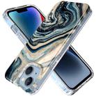 For iPhone 14 Plus Marble Pattern IMD Phone Case(P-GWL10103) - 1