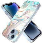 For iPhone 14 Plus Marble Pattern IMD Phone Case(P-GWL10104) - 1