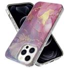 For iPhone 13 Pro Max Marble Pattern IMD Phone Case(P-GWL10021) - 1