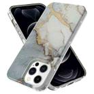 For iPhone 13 Pro Max Marble Pattern IMD Phone Case(P-GWL10039) - 1