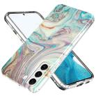 For Samsung Galaxy S22 5G Marble Pattern IMD Phone Case(P-GWL10104) - 1