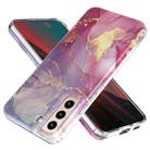 For Samsung Galaxy S22+ 5G Marble Pattern IMD Phone Case(P-GWL10021) - 1