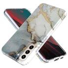 For Samsung Galaxy S22+ 5G Marble Pattern IMD Phone Case(P-GWL10039) - 1