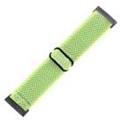 For Fitbit Versa 4 / Sense 2 Universal Wave Nylon Watch Band(Bright Yellow) - 3