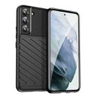 For Samsung Galaxy S23 5G Thunderbolt Shockproof TPU Phone Case(Black) - 1