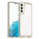 For Samsung Galaxy S23+ 5G Colorful Series Acrylic + TPU Phone Case(Transparent Grey) - 1