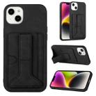 For iPhone 14 Dream PU+TPU Four-corner Shockproof Phone Case(Black) - 1