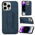 For iPhone 14 Pro Dream PU+TPU Four-corner Shockproof Phone Case(Blue) - 1