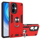 For Tecno Camon 19/Camon 19 Pro 5G 2 in 1 Armour Series PC + TPU Protective Phone Case(Red) - 1