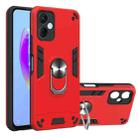 For Tecno Spark 9 Pro 2 in 1 Armour Series PC + TPU Protective Phone Case(Red) - 1