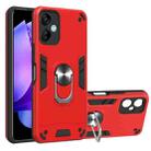 For Tecno Spark 9T Global/KH6 2 in 1 Armour Series PC + TPU Protective Phone Case(Red) - 1