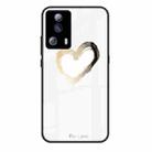 For Xiaomi Civi 2 Colorful Painted Glass Phone Case(Golden Love) - 1