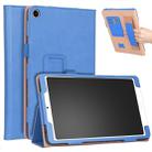 For Xiaomi Mi Pad 4 Plus / 10.1 inch 2018 Vintage PU Leather Tablet PC Protective Cover with Bracket & Hand Support & Card Slots Function(Blue) - 1