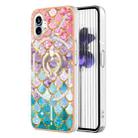 For Nothing Phone 1 Electroplating IMD TPU Phone Case(Colorful Scales) - 1