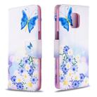 For Xiaomi Redmi Note 9S / Note 9 Pro / Note 9 Pro Max Colored Drawing Pattern Horizontal Flip Leather Case with Holder & Card Slots & Wallet(Pansy) - 1