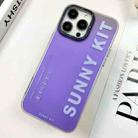 For iPhone 14 Pro Dreamland PC Phone Case(Purple) - 1