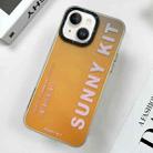 For iPhone 14 Plus Dreamland PC Phone Case(Orange) - 1
