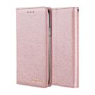 For iPhone 11 Pro CMai2 Silk Texture Horizontal Flip Leather Case with Holder & Card Slots & Photo Frame & Wallet(Rose Gold) - 1