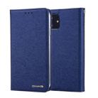 For iPhone 11 CMai2 Silk Texture Horizontal Flip Leather Case with Holder & Card Slots & Photo Frame & Wallet(Royal Blue) - 1