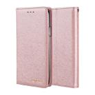 For iPhone 11 Pro Max CMai2 Silk Texture Horizontal Flip Leather Case with Holder & Card Slots & Photo Frame & Wallet(Rose Gold) - 1