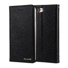 For iPhone 8 Plus & 7 Plus CMai2 Silk Texture Horizontal Flip Leather Case with Holder & Card Slots & Photo Frame & Wallet(Black) - 1